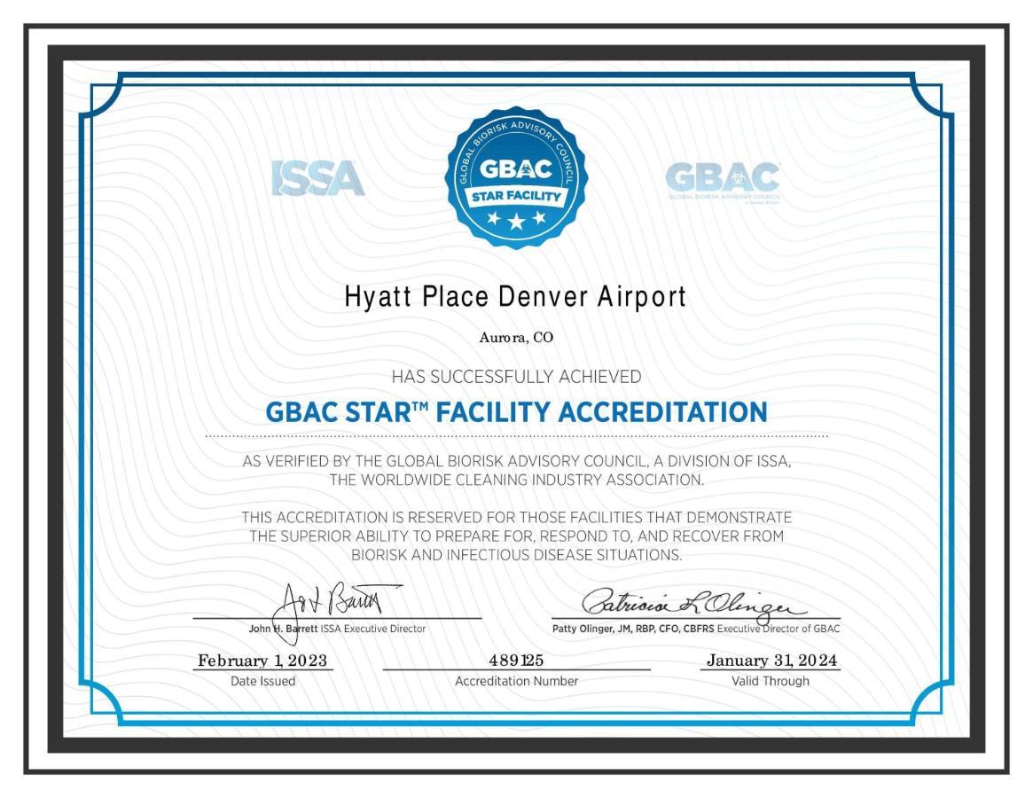 אורורה Hyatt Place Denver Airport מראה חיצוני תמונה